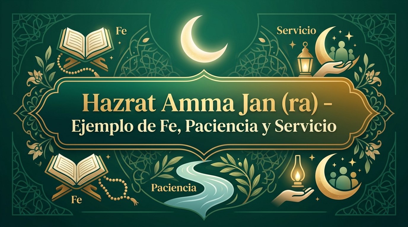Hazrat Amma Jan (ra): Ejemplo de Fe, Amor y Servicio