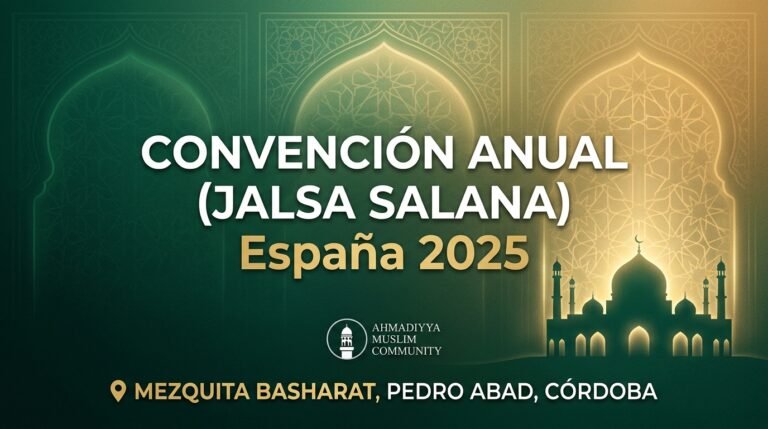 Convención Anual (Jalsa Salana) España 2025
