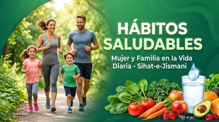 Hábitos Saludables para la Mujer y la Familia en la Vida Diaria